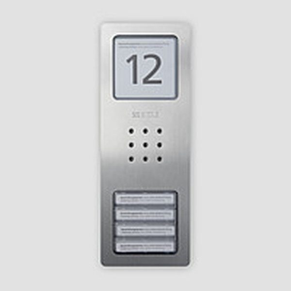 SIEDLE Geh&auml;use-Oberteil f&uuml;r CA 812-4/CA 850-4 E Edelstahl Audio