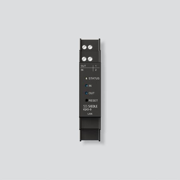 SIEDLE IP-Schaltaktor IQIO-0 schwarz