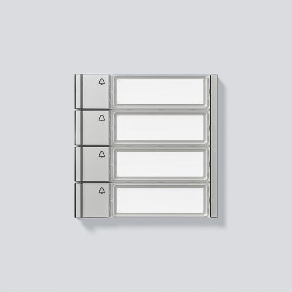 SIEDLE Ruftaste TM 700-4-0 SM silber-metallic