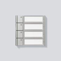 SIEDLE Ruftaste TM 700-4-0 SM silber-metallic