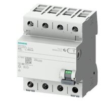 SIEMENS FI-Schutzschalter 4polig Typ B 25A 30mA 400V