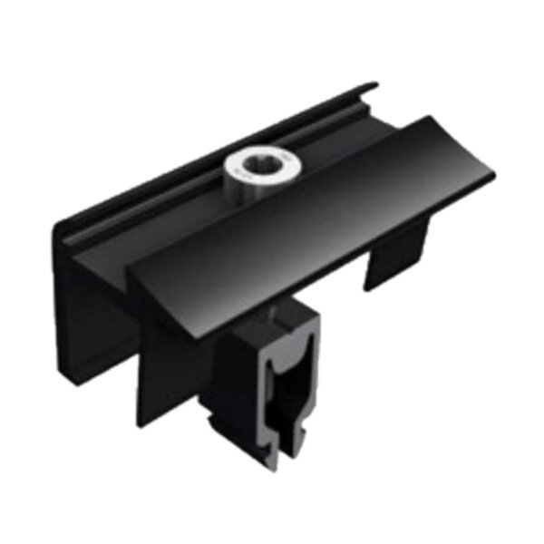 SLRACK Endklemme 28-45mm schwarz eloxiert