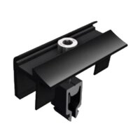 SLRACK Endklemme 28-45mm schwarz eloxiert