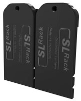 SLRACK Fassadensystem Endkappe, schwarz