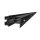 SLRACK Fassadensystem Oben - 4575 mm, schwarz eloxiert