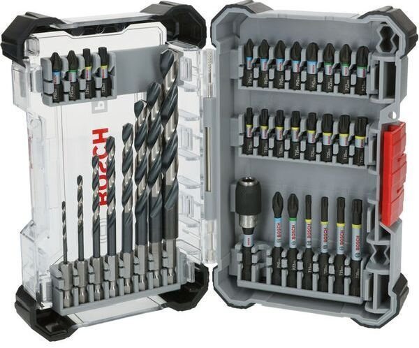 BOSCH Schrauberbit-Set PRO Impact und Metallbohrer 35-teilig
