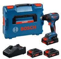 BOSCH Akku-Bohrschrauber EXPERT EXSR18V-90 3x EXBA18V-40...