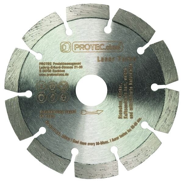 PROTEC Diamanttrennscheibe PDA115 Abrasiv
