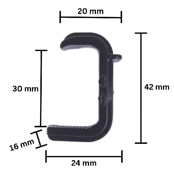 SOK&Auml; Klemmen C-Klemme 30mm VPE 50 St&uuml;ck