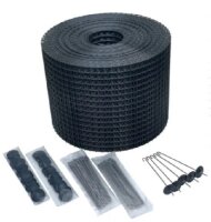 SOKÄ Taubenschutz Solarkäfig 20cm x 30 Meter...