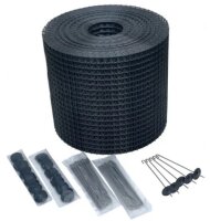 SOKÄ Taubenschutz Solarkäfig 25cm x 30 Meter...