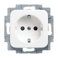 BUSCH-JAEGER Steckdose SCHUKO 20 EUCKS-214 mit erh....
