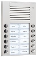 TCS Audio-Türstation PES12-EN/04 12Tasten 2reihig AP...
