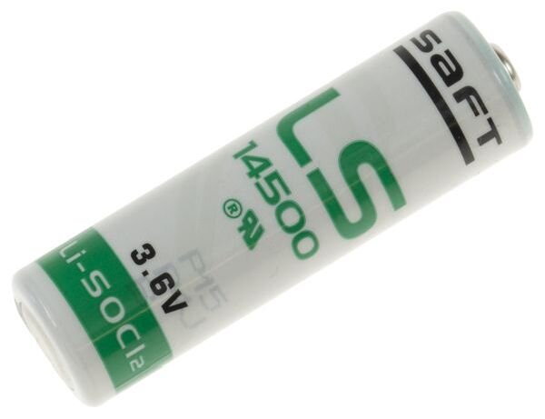 SAFT Batterie Lithium LiSOCl2 3,6V/2600mAh LS 14500 AA