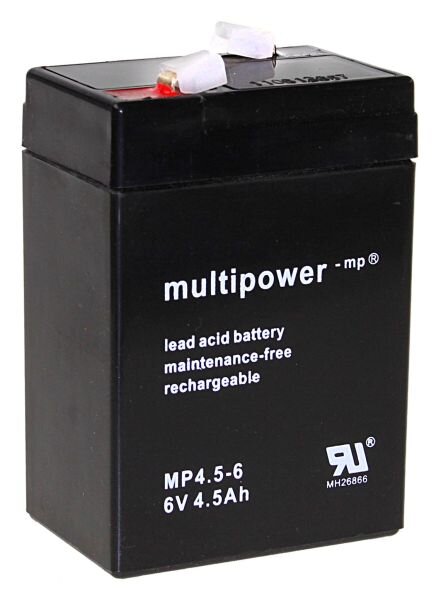 HUECKMANN Multipower Blei-Akku MP 4,5-6 Pb 6V / 4,5Ah