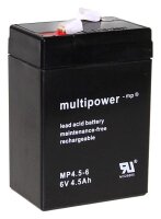 HUECKMANN Multipower Blei-Akku MP 4,5-6 Pb 6V / 4,5Ah