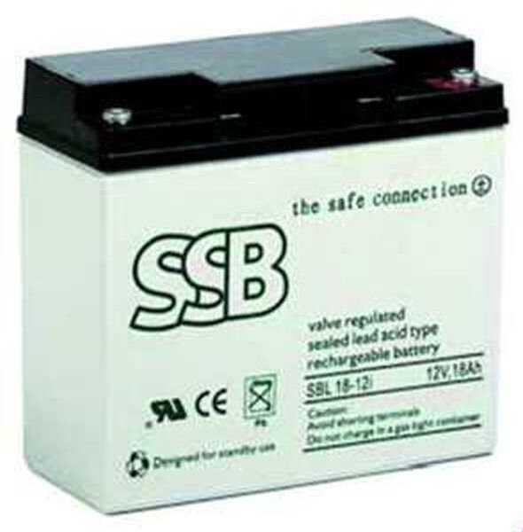 SSB Gittervliesbatterie wartungsfrei SBL7,2-12L 12V 7,2Ah 10-12 Jahre