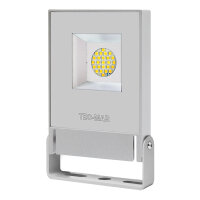 TECM LED-Strahler POLAR 0 A5 30W 3839lm 3K IP66 IK08 sil