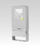 TECM LED-Strahler POLAR 1 RR 50W 6500lm 3000K IP66 sil