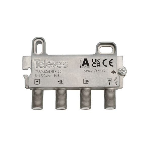 TELEVES Abzweiger AZ29FZ 2-fach 5-1218 MHz AD: 9 dB