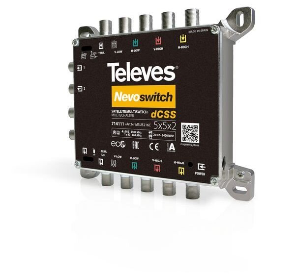 TELEVES Multischalter ABAKUS MSU5216C NEVO SCR5 2x16 kaska. dCSS