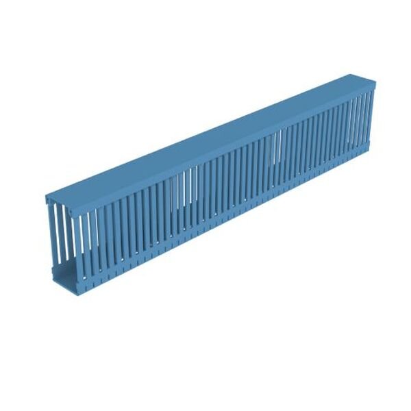 UNEX Verdrahtungskanal blau RAL5012 100x43 U23X