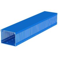 UNEX Verdrahtungskanal blau RAL5012 80x100 U23X