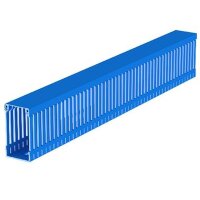 UNEX Verdrahtungskanal blau RAL5012 80x43 U23X