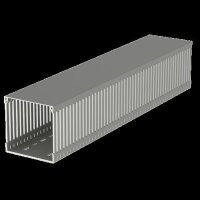 UNEX Verdrahtungskanal grau RAL7030 100x100 U23X