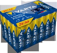 VARTA Batterie LONGLIFE Power AA Cube 24