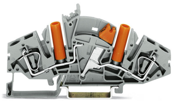 WAGO L&auml;ngstrennklemme 282-821 6qmm orange