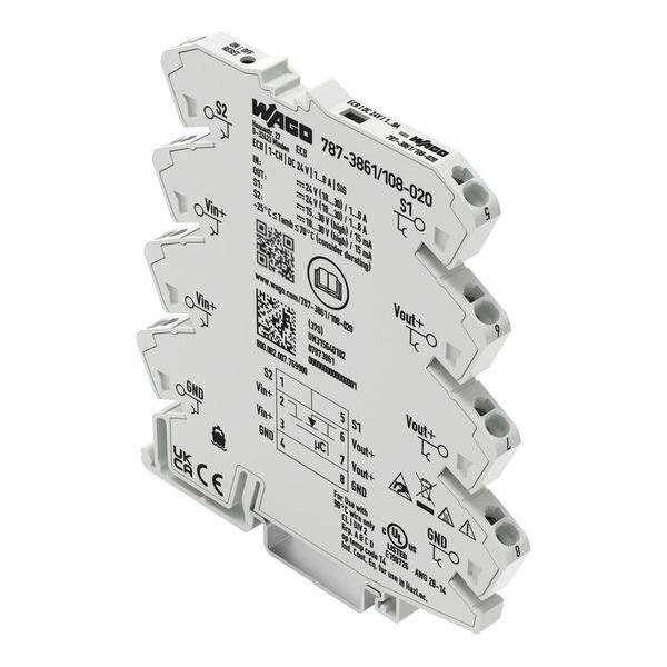 WAGO Schutzschalter 1-kanalig DC24V einstellbar 1...8A elekt