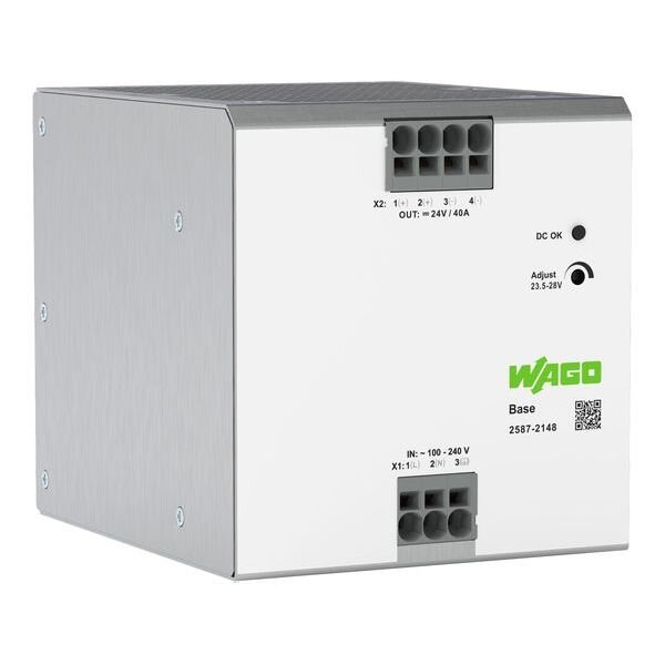 WAGO Stromversorgung Base 1pha Ausgangsstrom 40A DC-OK LED
