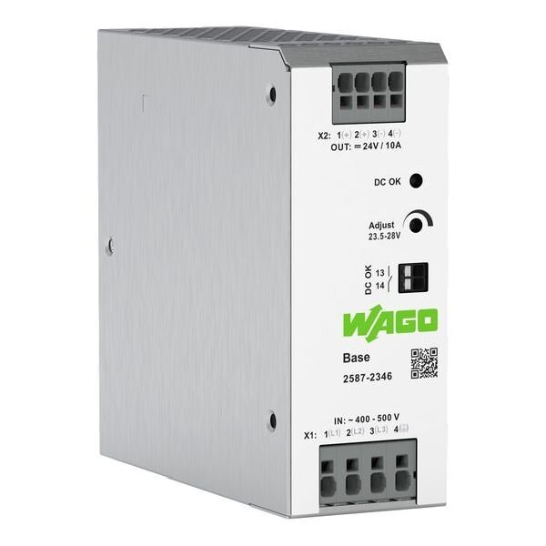 WAGO Stromversorgung Base 3pha Ausgangsstrom 10A DC-OK-Signal
