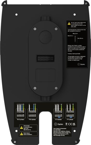 ZAPTTEC R&uuml;ckplatte Zaptec Pro R&uuml;ckplatte