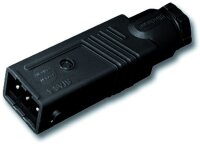 HIRSCHMANN Leitungsstecker STAS 3 N schwarz