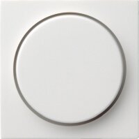 GIRA Abdeckung 065003 Drehdimmer System 55 Reinweiß...